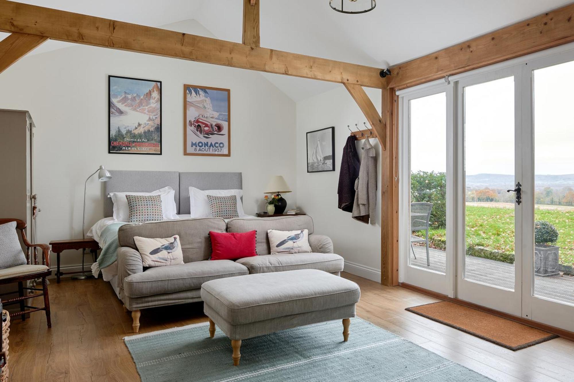 Stunning Cabin With Incredible Views Near Goodwood Rogate Eksteriør bilde