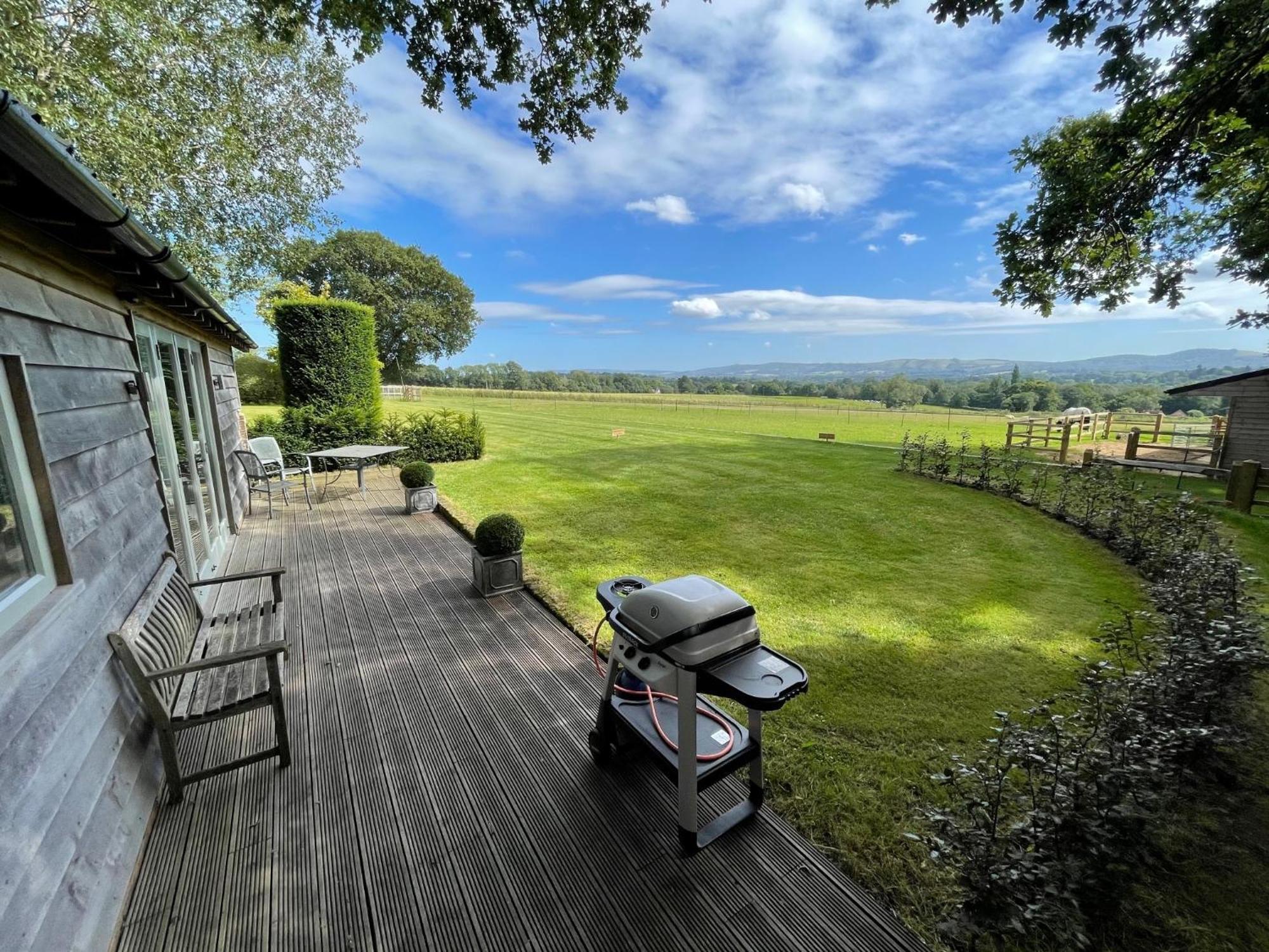 Stunning Cabin With Incredible Views Near Goodwood Rogate Eksteriør bilde
